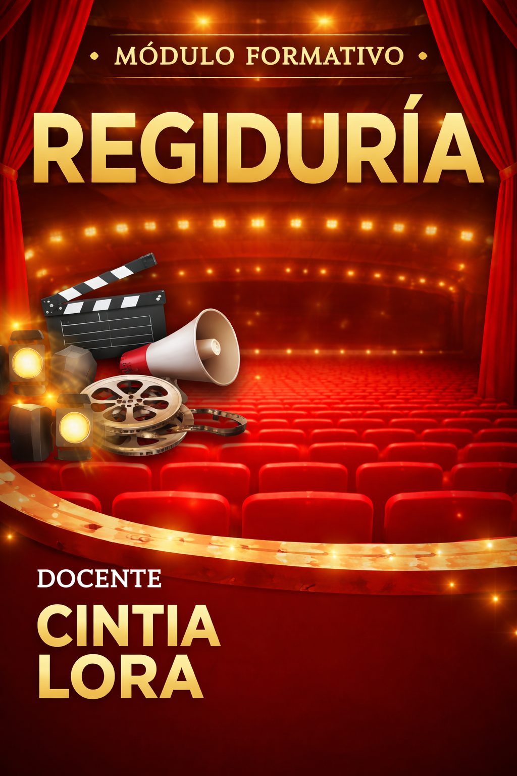   MÓDULO 6: REGIDURÍA DE ESPECTÁCULOS Y EVENTOS 